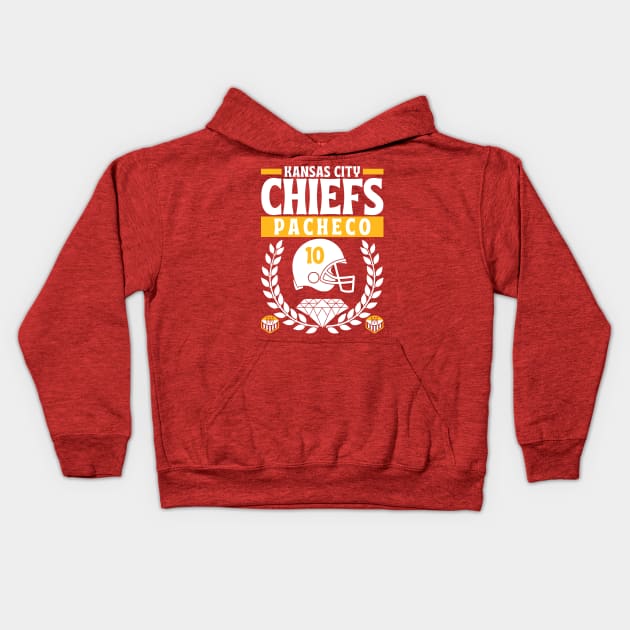 Kansas City Chiefs Pacheco 10 Edition 3 Kids Hoodie by Astronaut.co